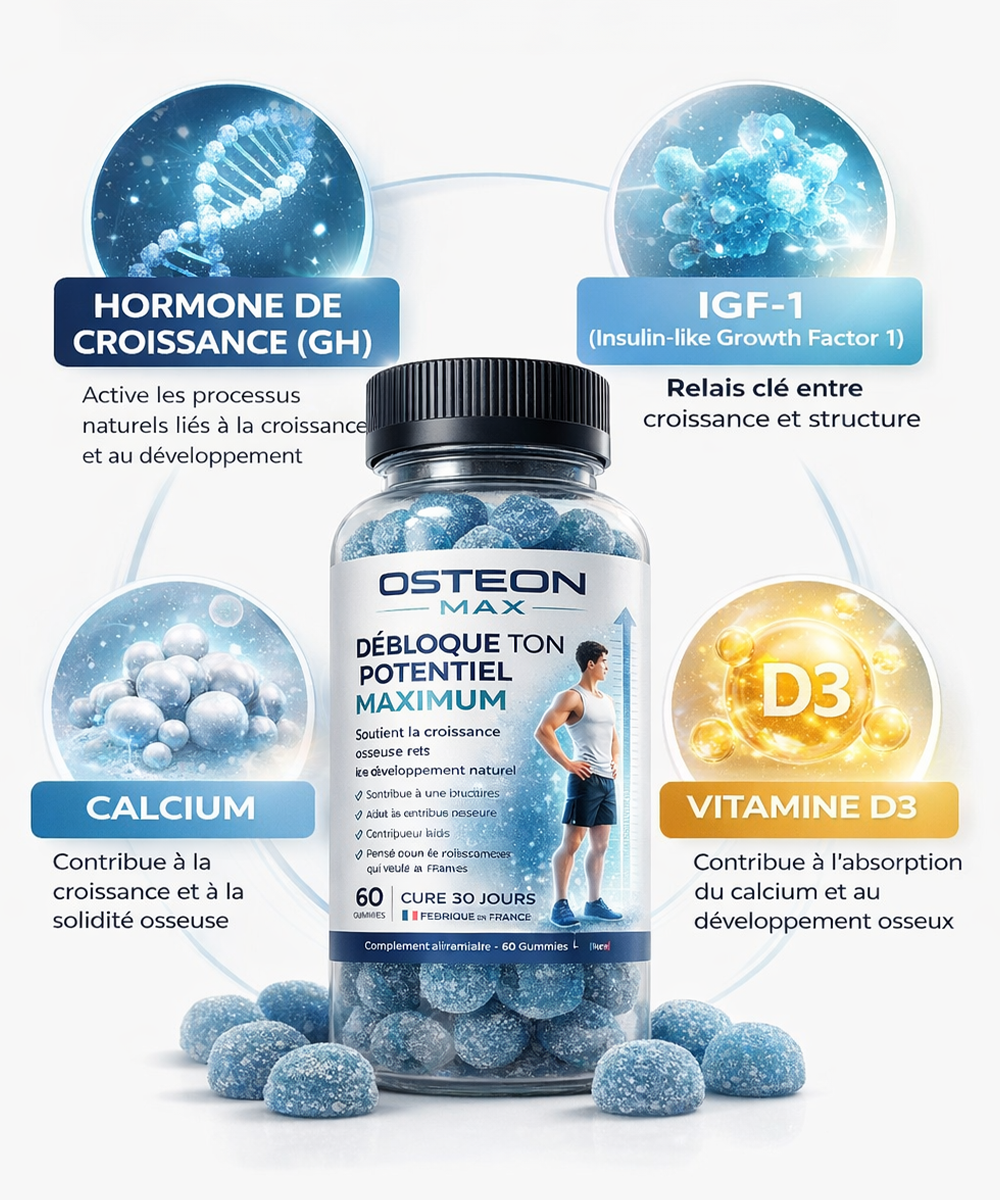 Osteon Max - Gummies Croissance